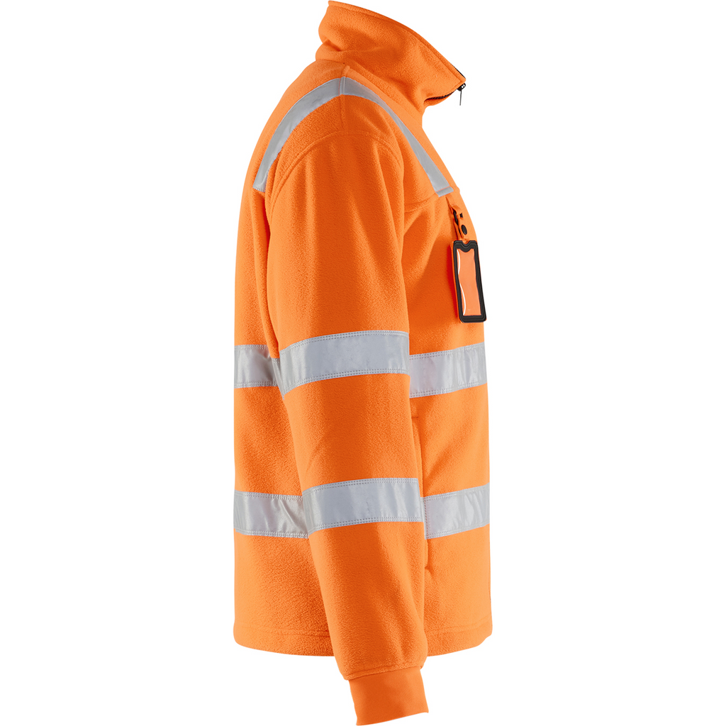 Blaklader High Vis Fleece Jacket, Orange (2)