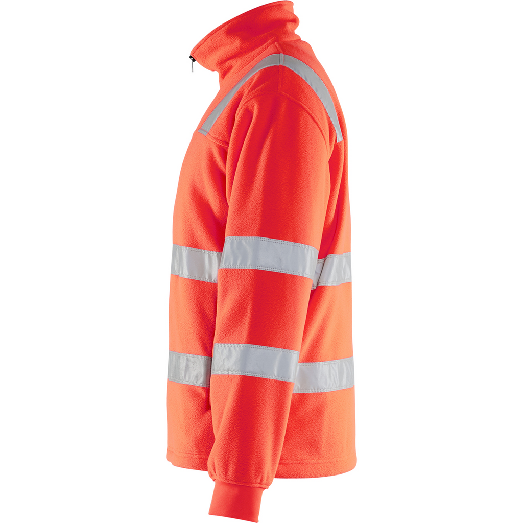 Blaklader High Vis Fleece Jacket, Red (3)