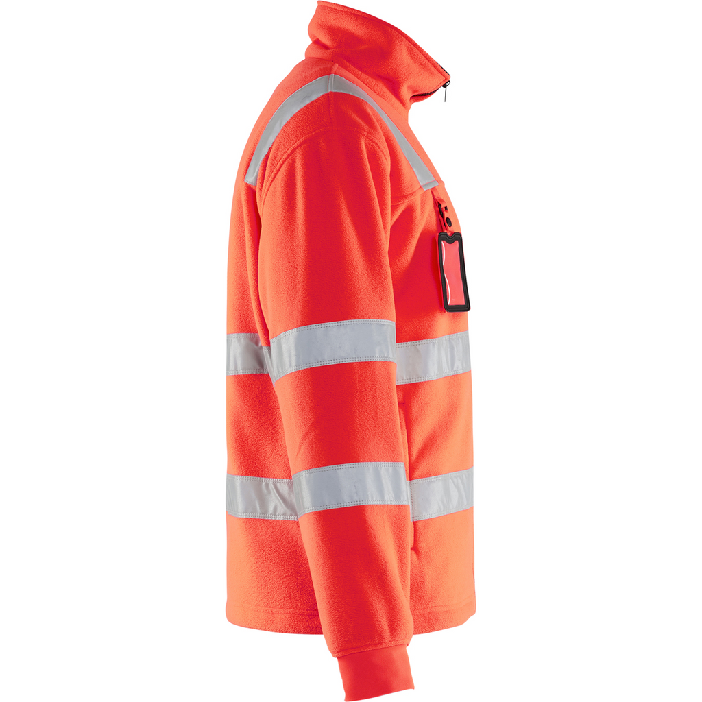 Blaklader High Vis Fleece Jacket, Red (2)