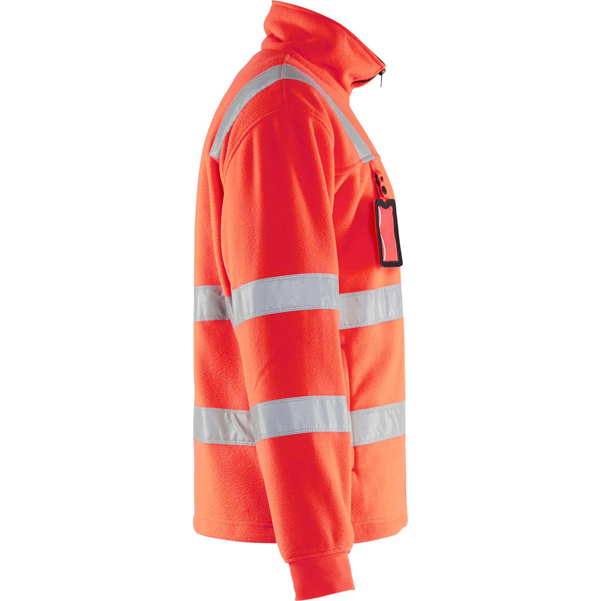 Blaklader High Vis Fleece Jacket, Red (2)