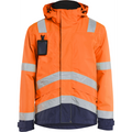 Blaklader High Vis Functional Jacket, Orange/Navy