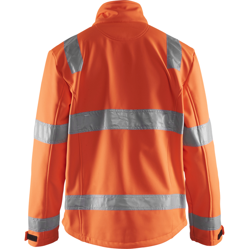 Blaklader High Vis Softshell Jacket, Orange (4)