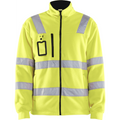Blaklader High Vis Fleece Jacket, Yellow