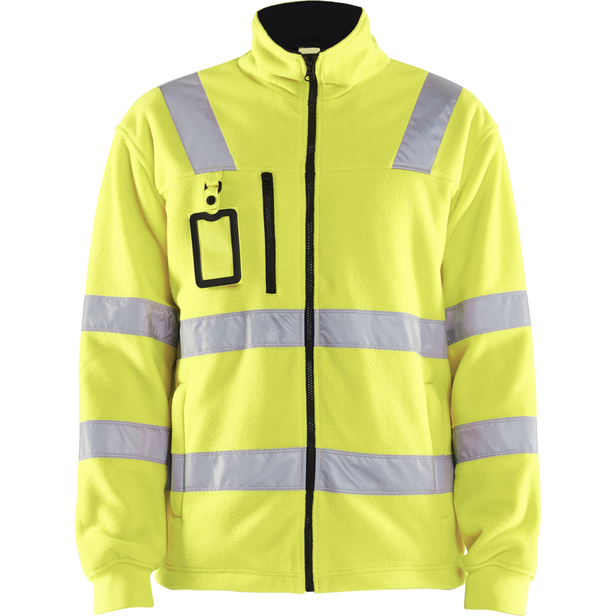 Blaklader High Vis Fleece Jacket, Yellow
