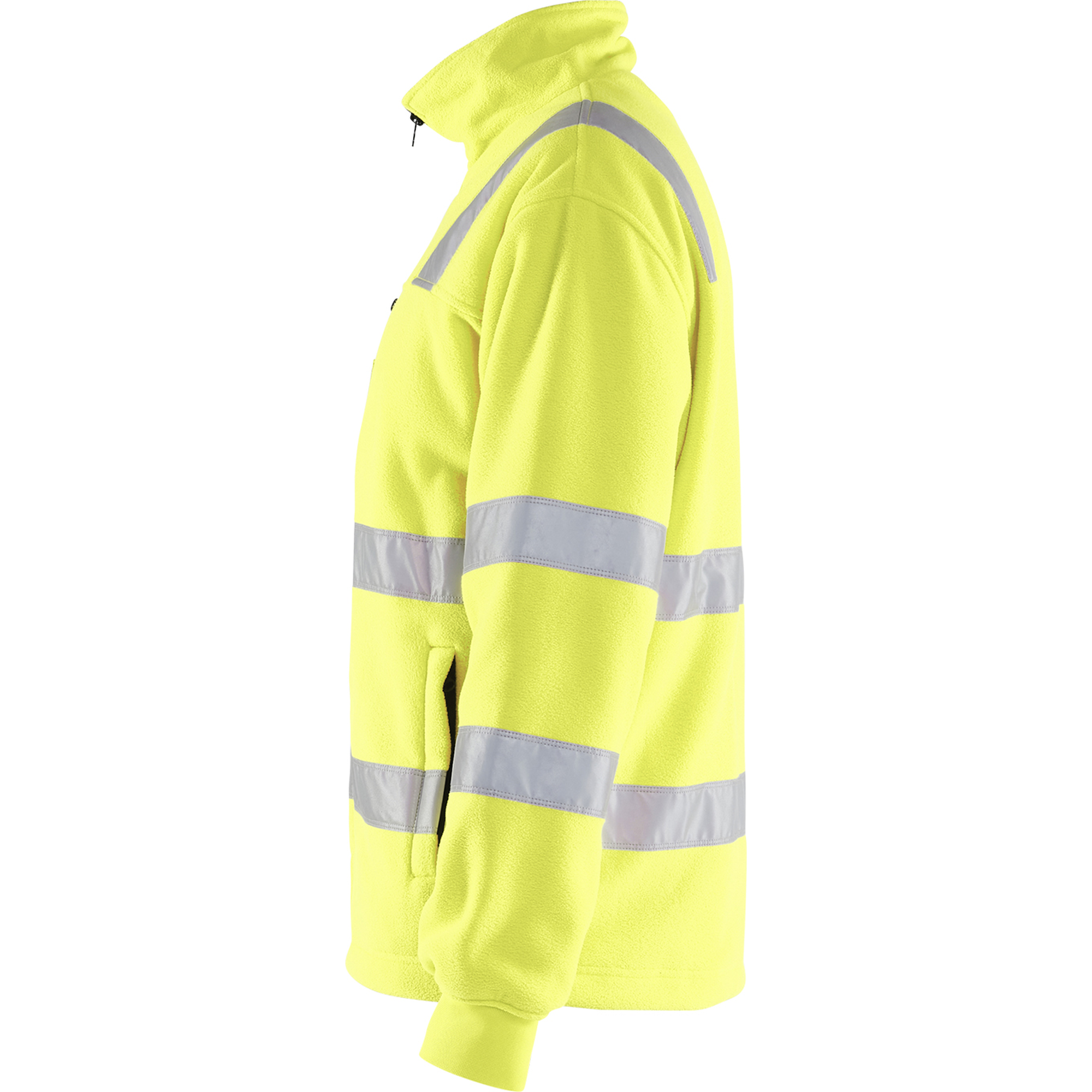 Blaklader High Vis Fleece Jacket, Yellow (3)