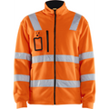 Blaklader High Vis Fleece Jacket, Orange