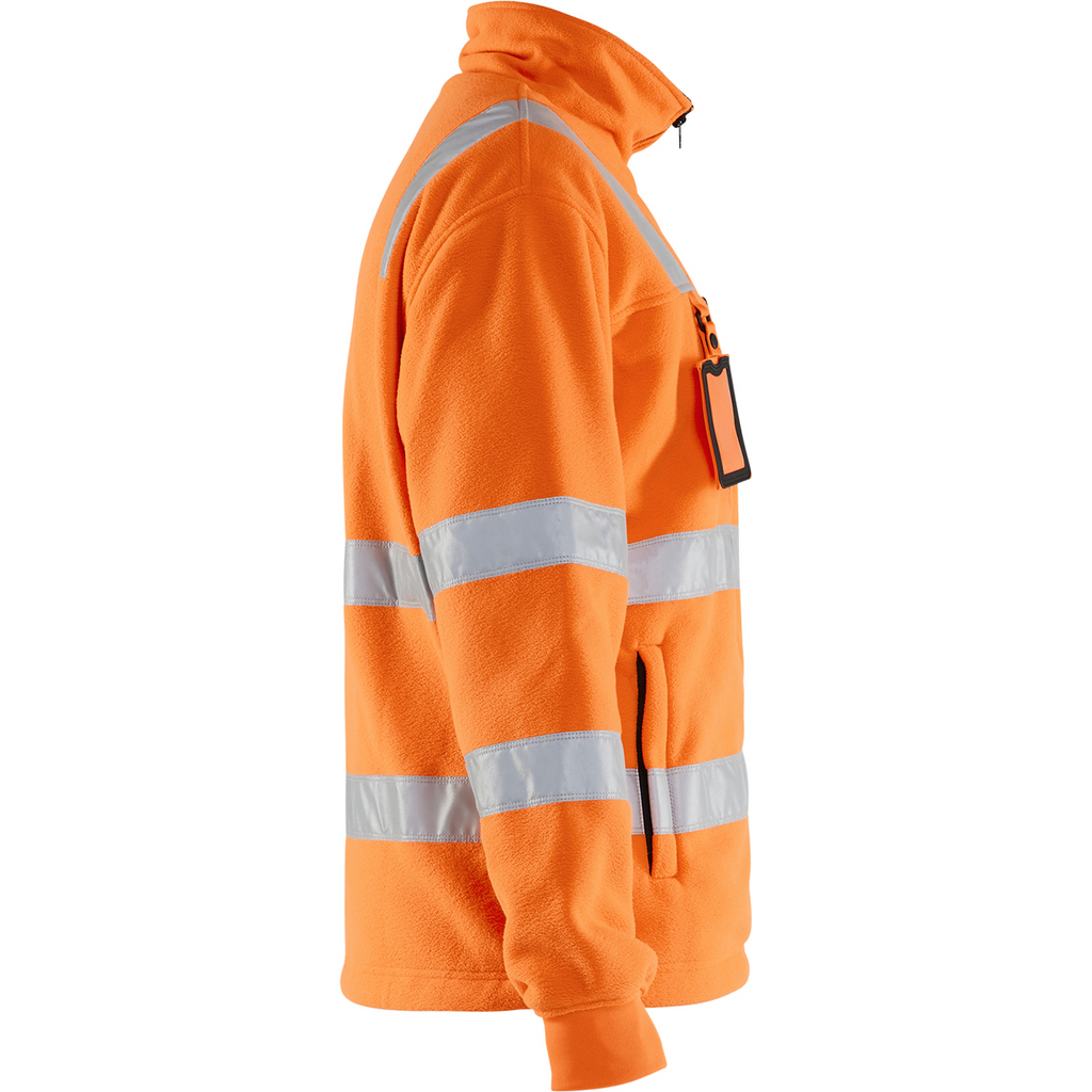 Blaklader High Vis Fleece Jacket, Orange (2)