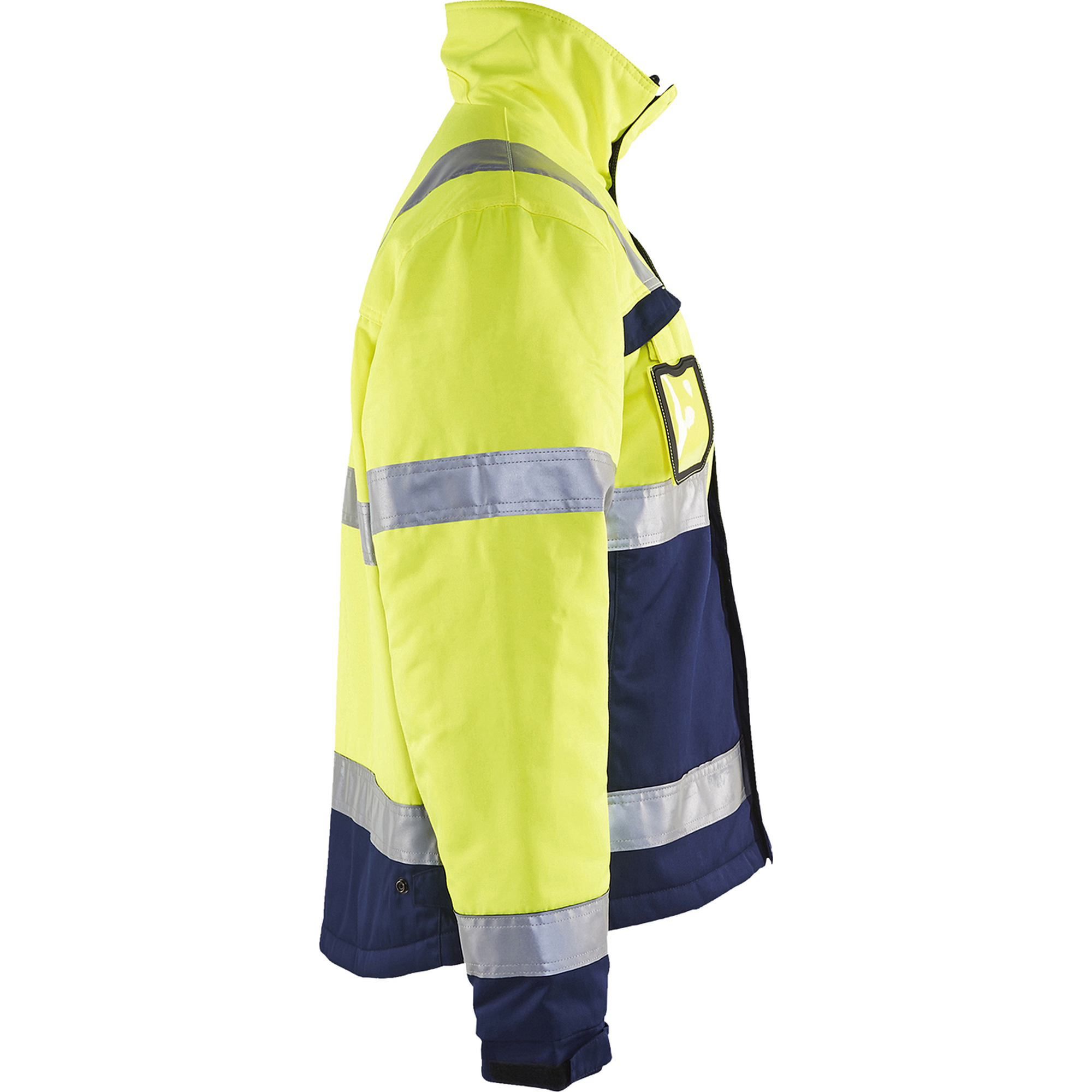 Blaklader Winter Jacket, Yellow/Navy Blue (2)