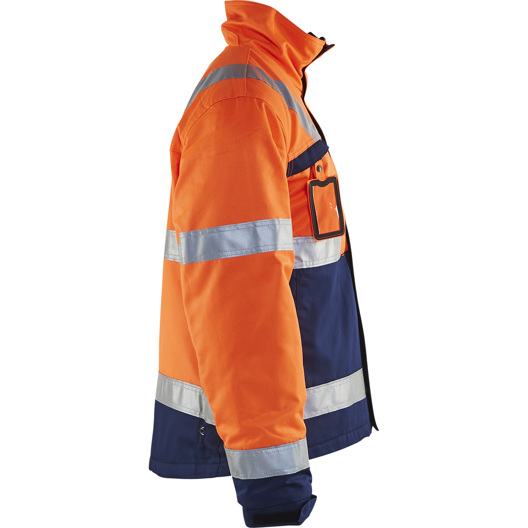 Blaklader Winter Jacket, Orange/Navy Blue (2)
