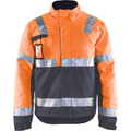 Blaklader Winter Jacket, Orange/Medium Grey