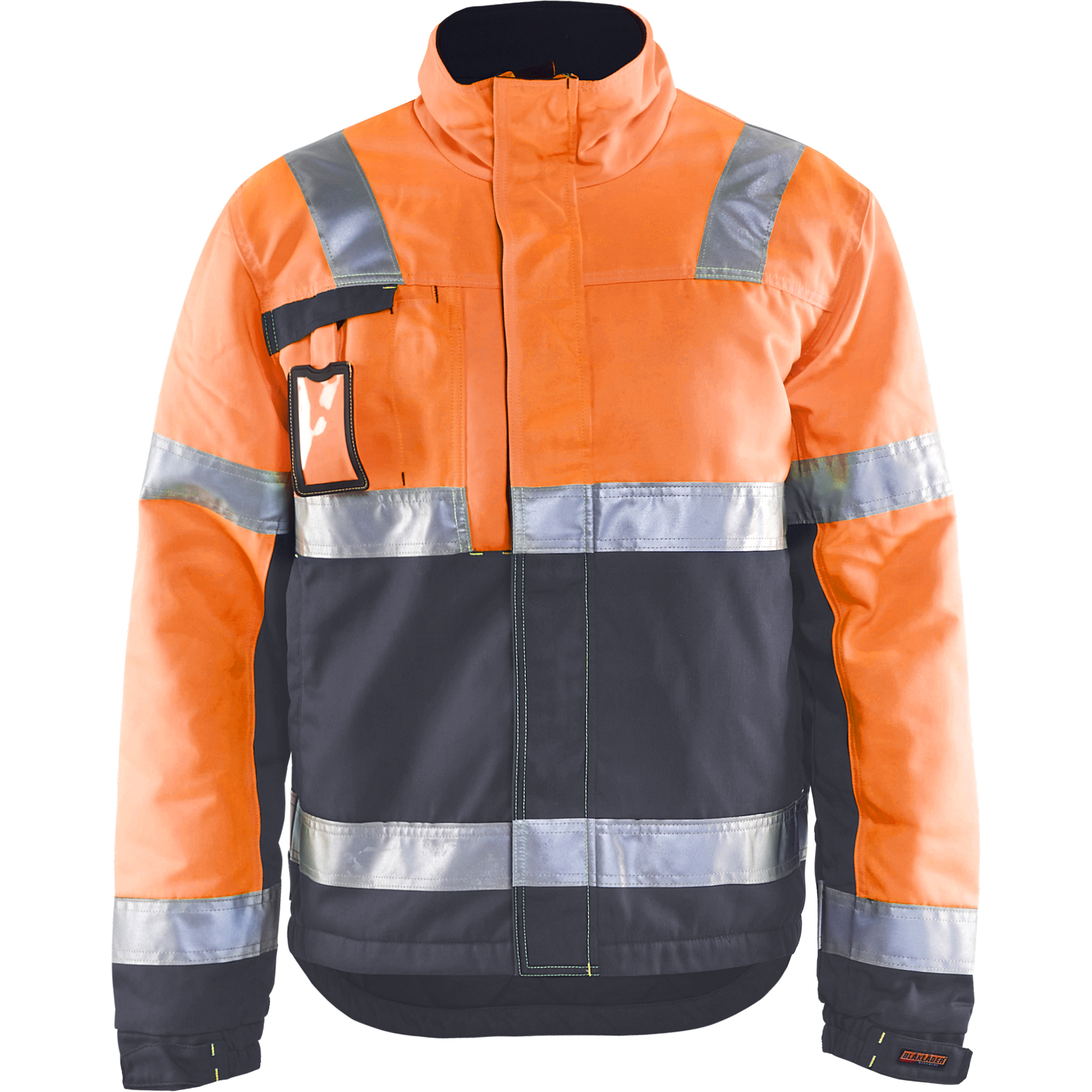 Blaklader Winter Jacket, Orange/Medium Grey