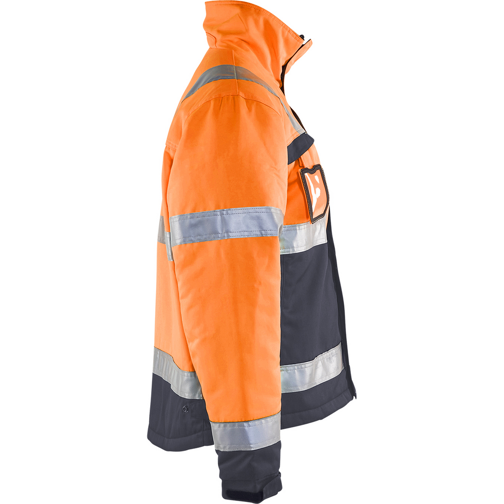 Blaklader Winter Jacket, Orange/Medium Grey (2)