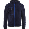 Blaklader Fibre Fleece Jacket, Navy Blue/Cornflower Blue