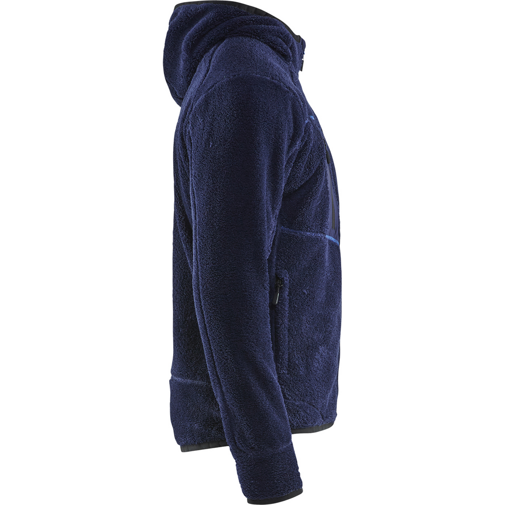 Blaklader Fibre Fleece Jacket, Navy Blue/Cornflower Blue (2)