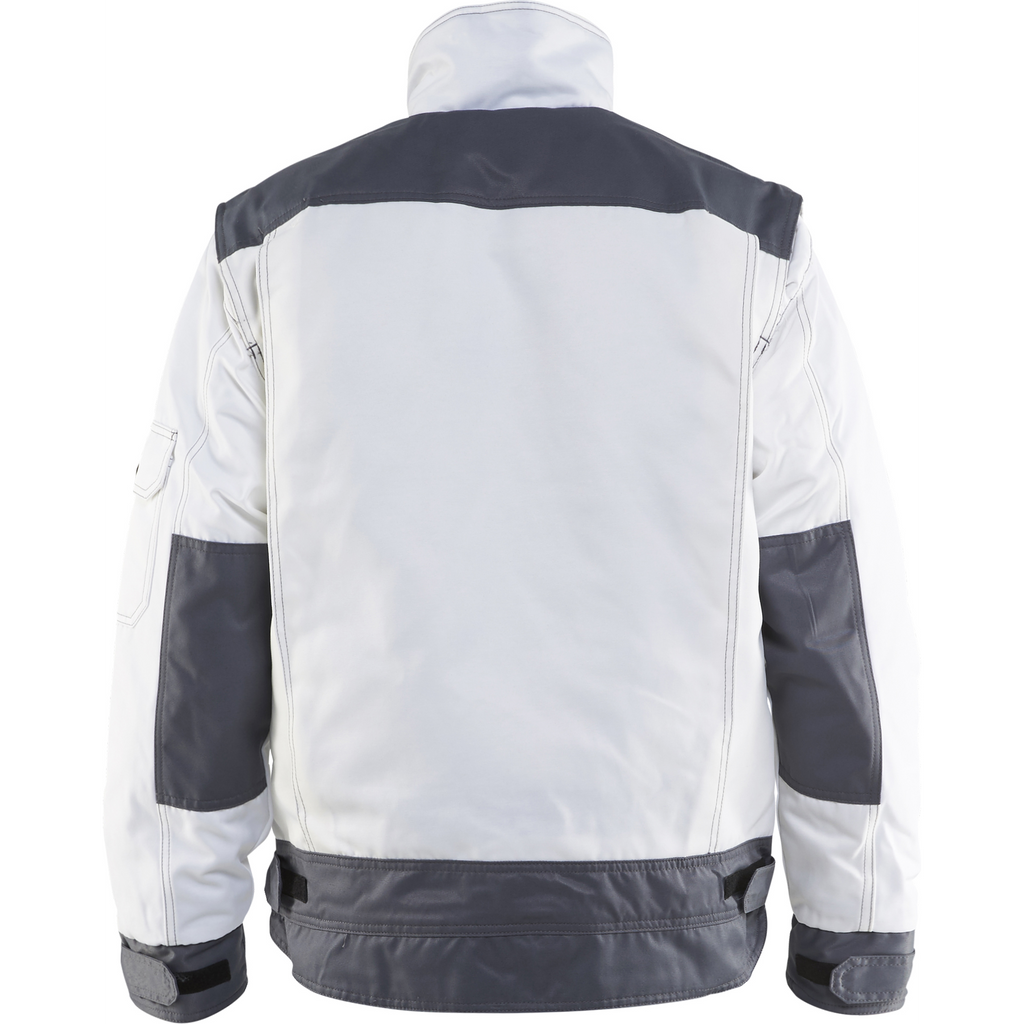 Blaklader Painter Jacket, White/Grey (4)