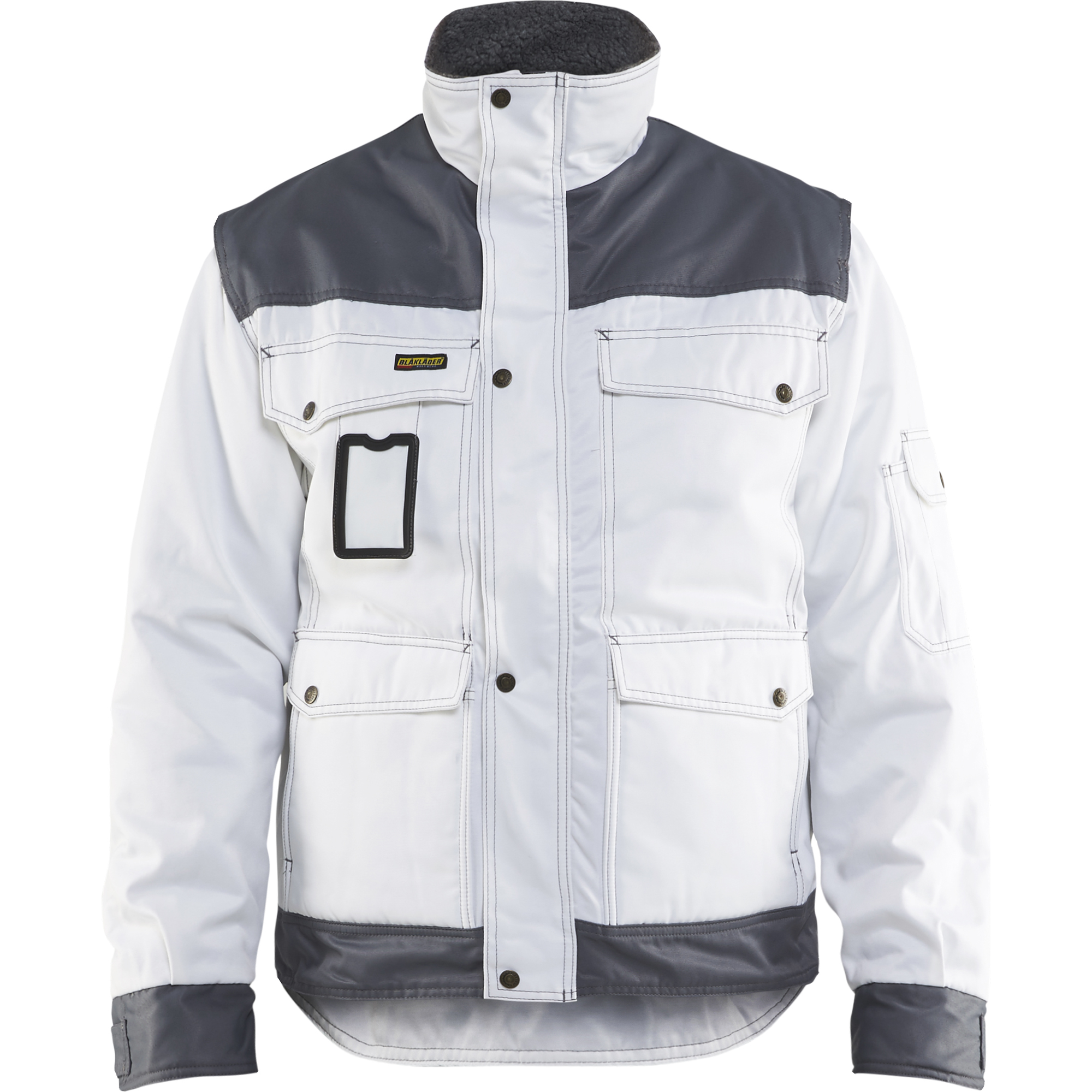 Blaklader Painter Jacket, White/Grey