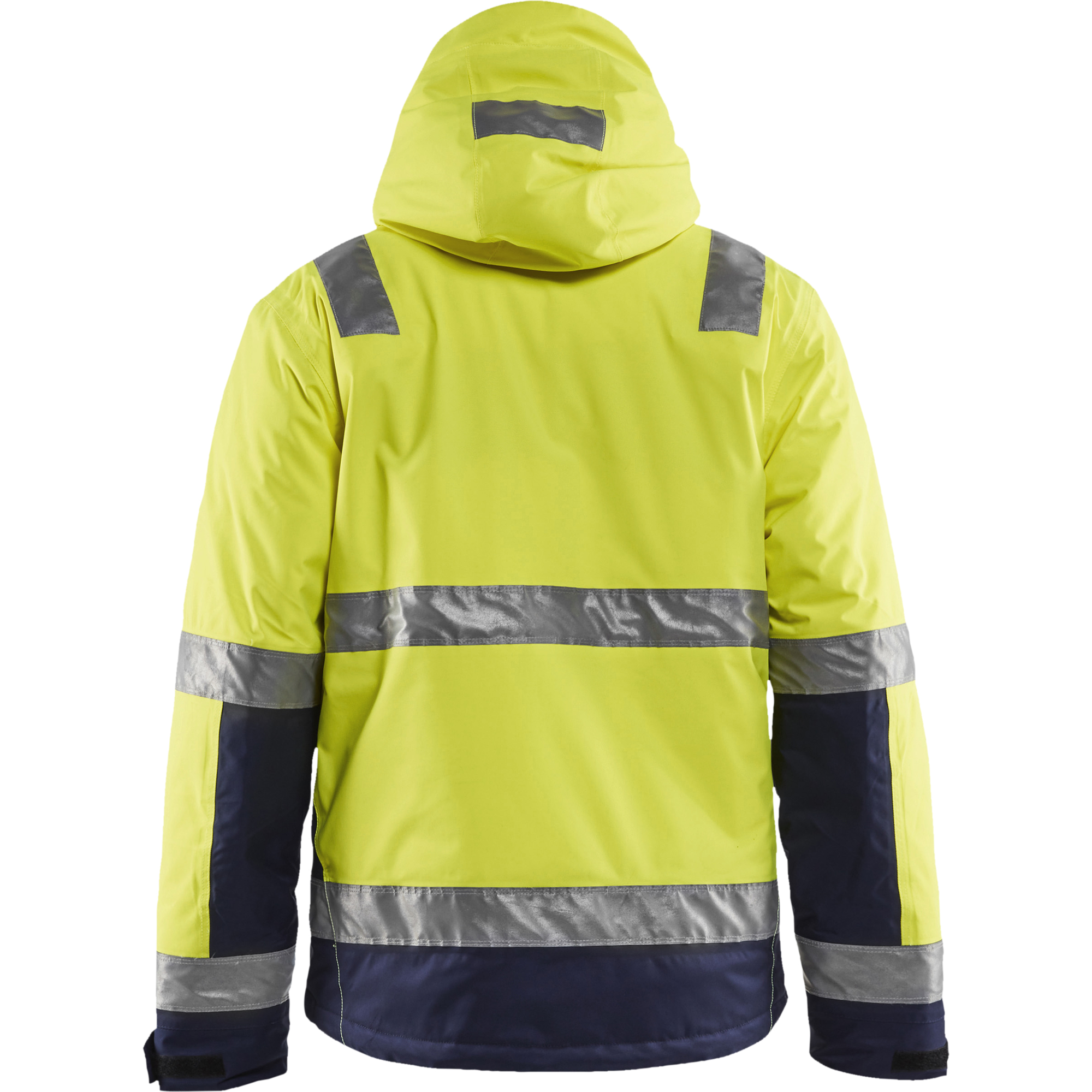 Blaklader High Vis Winter Jacket, Yellow/Navy Blue (4)