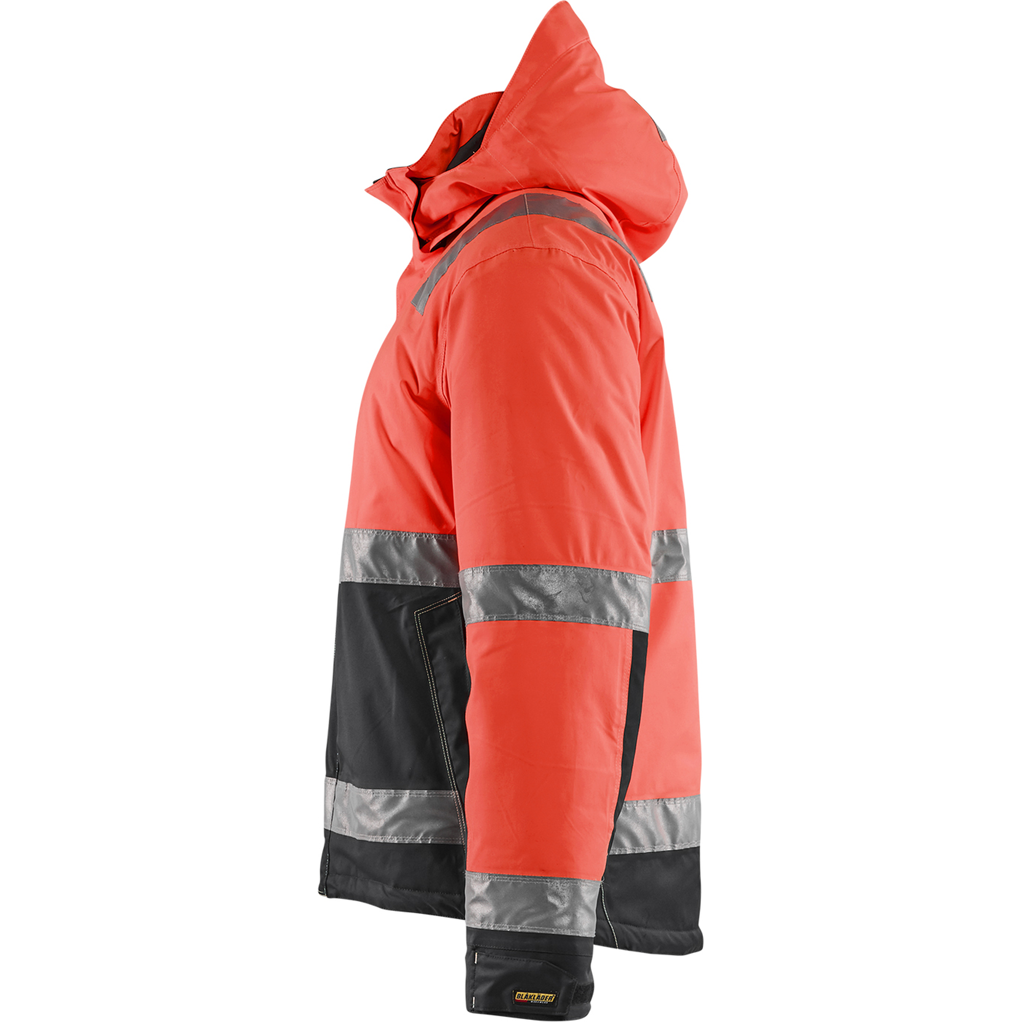 Blaklader High Vis Winter Jacket, Red/Black (3)