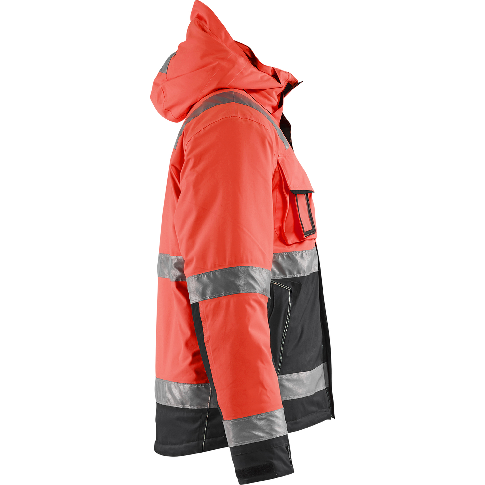 Blaklader High Vis Winter Jacket, Red/Black (2)
