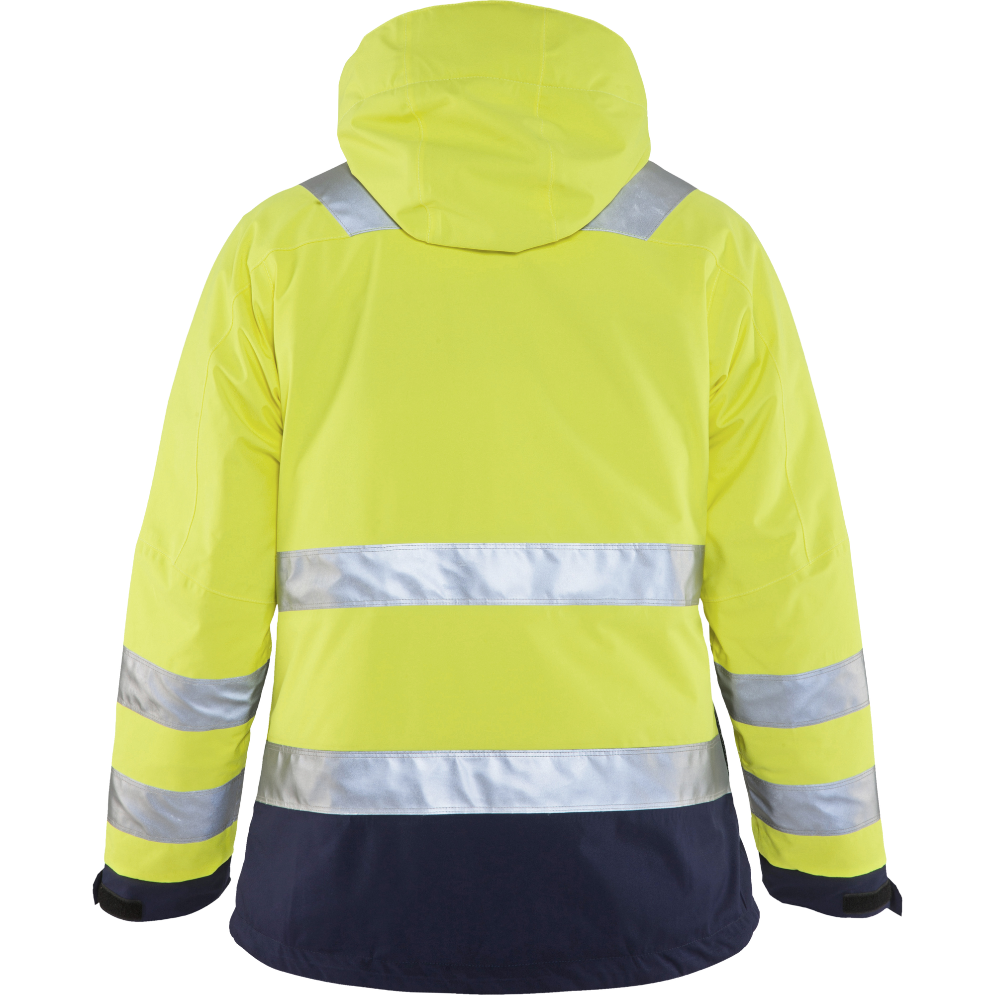 Blaklader High Vis Women's Winter Jacket, Yellow/Navy Blue (4)