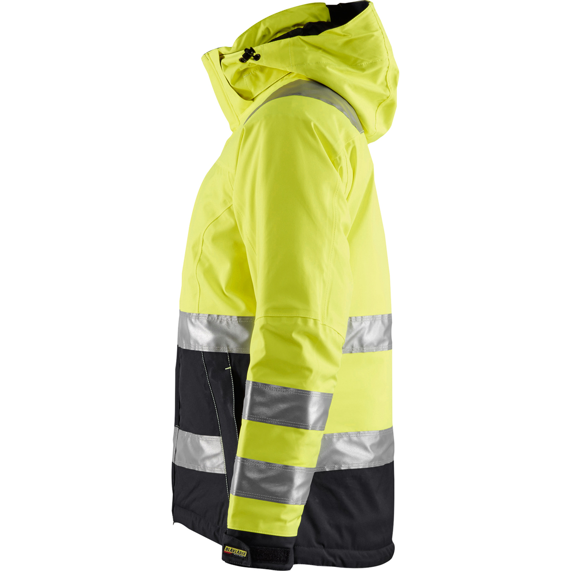 Blaklader High Vis Ladies Winter Jacket, Yellow/Black (3)