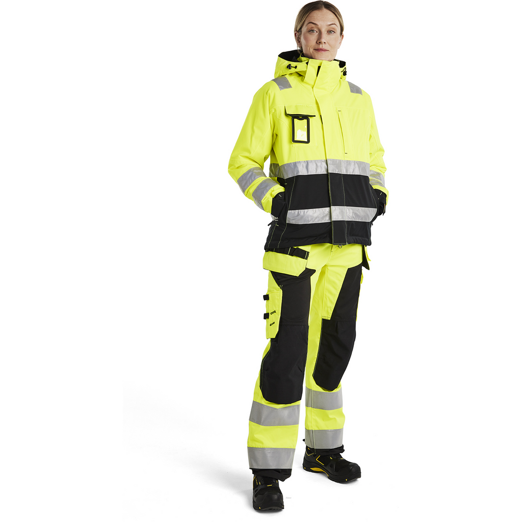Blaklader High Vis Ladies Winter Jacket, Yellow/Black (5)