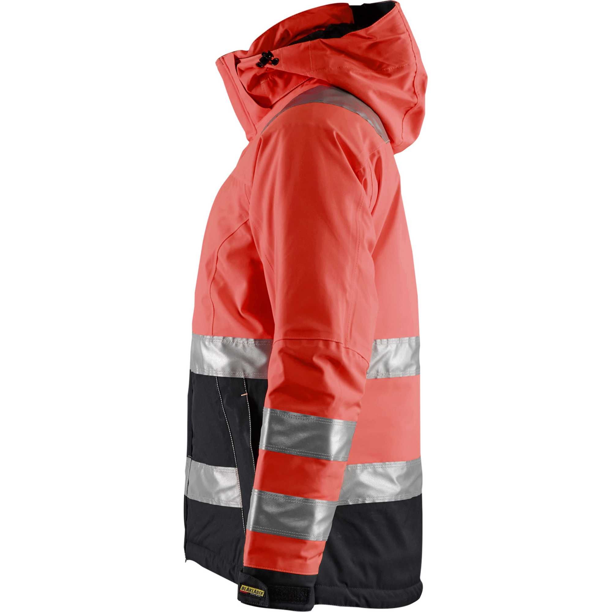 Blaklader High Vis Ladies Winter Jacket, Red/Black (3)