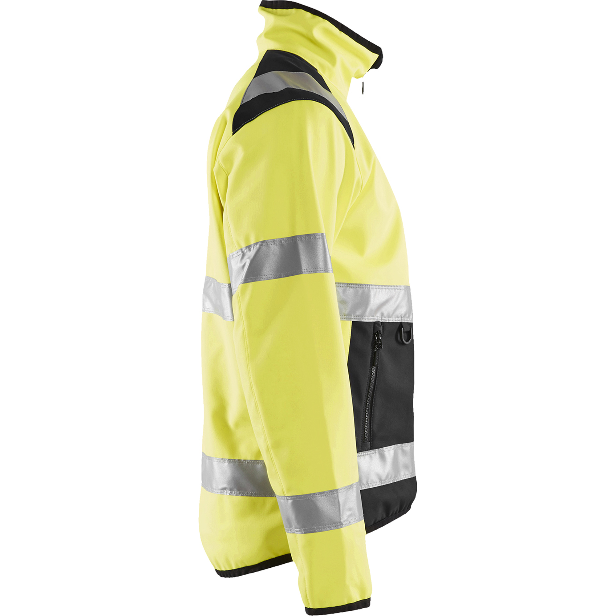 Blaklader High Vis Softshell Jacket, Yellow/Black (2)