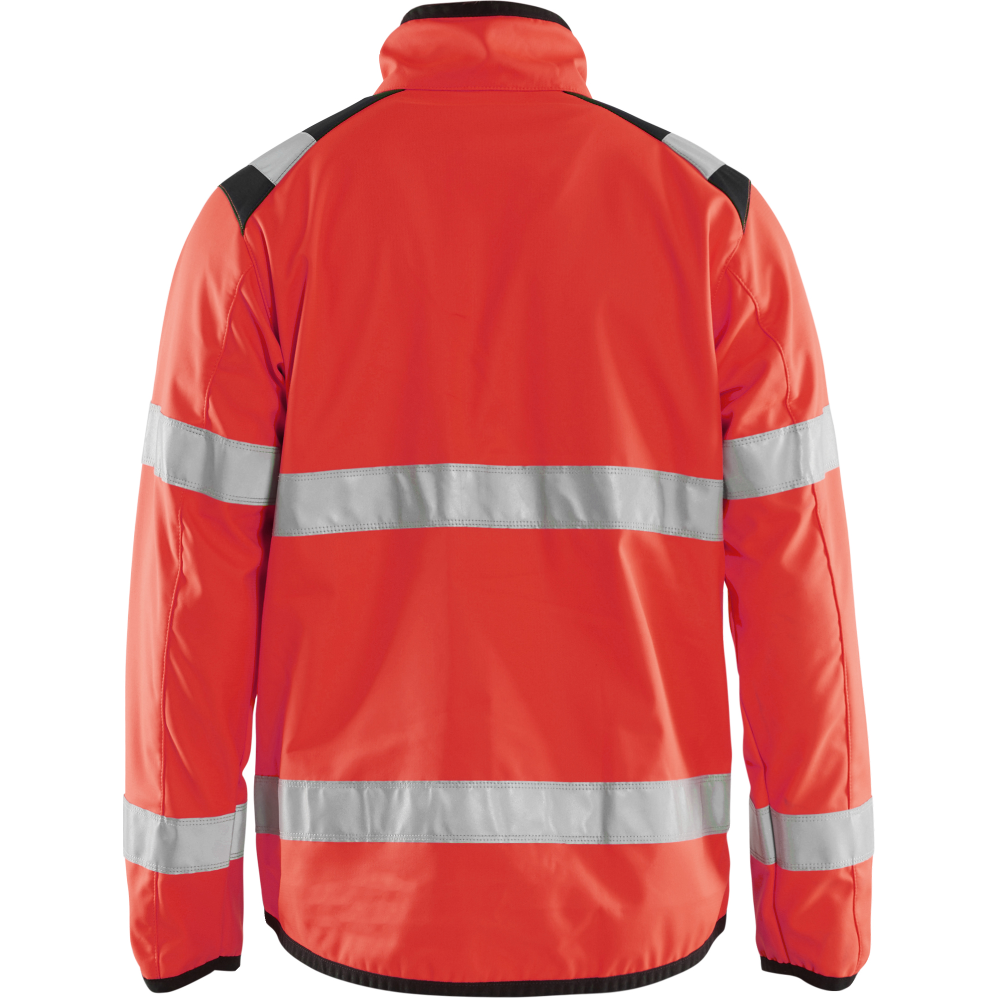 Blaklader High Vis Softshell Jacket, Red/Black (4)