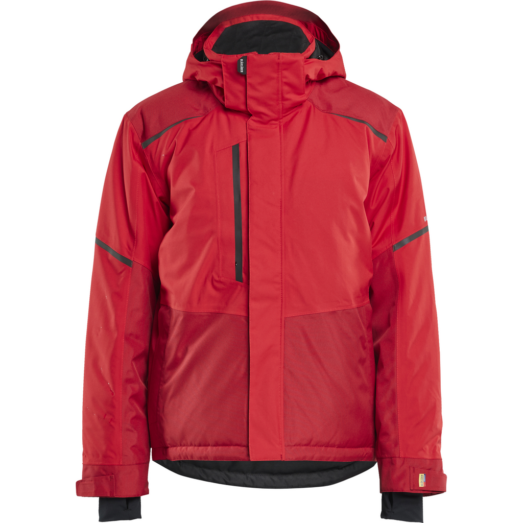 Blaklader Winter Jacket, Red/Dark Red