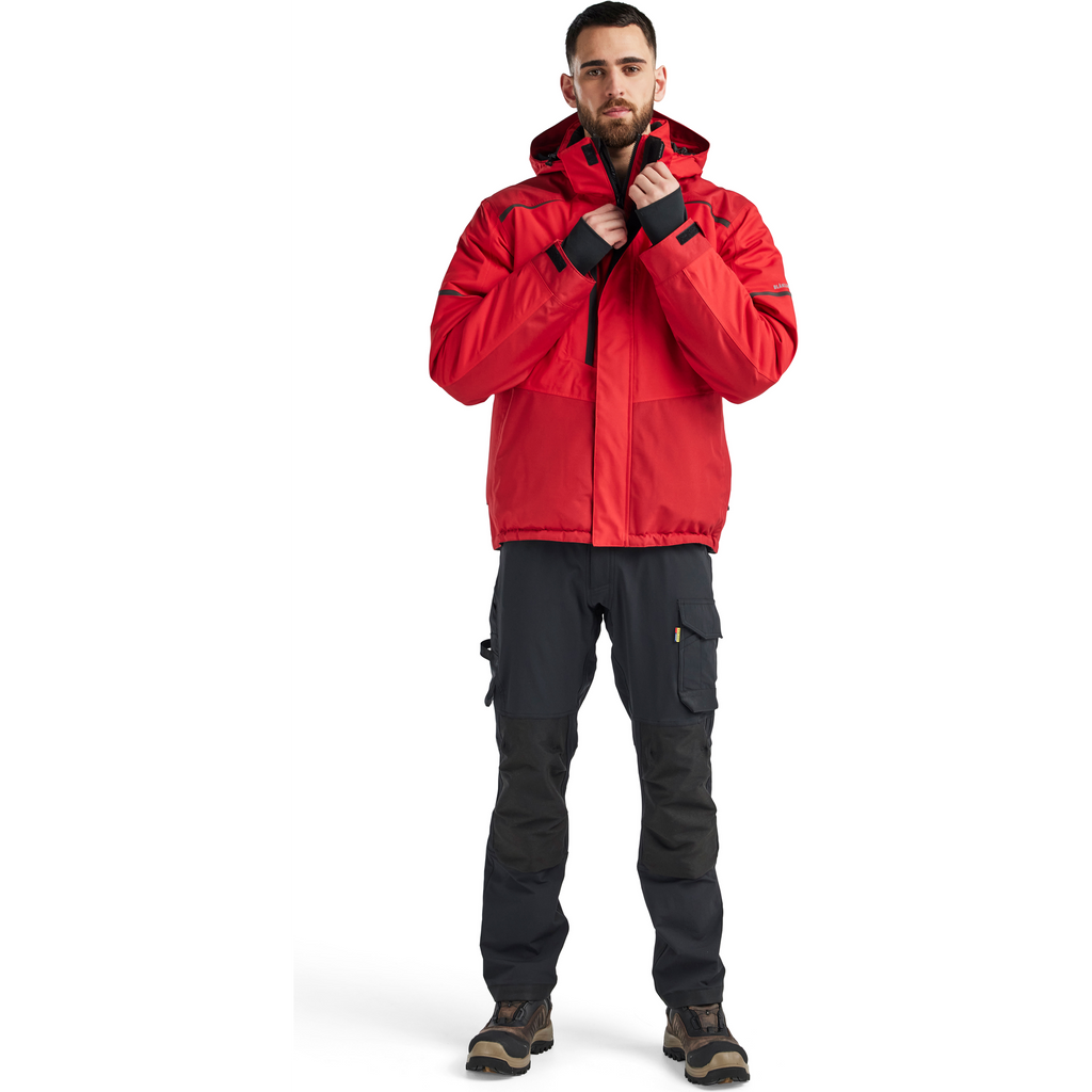 Blaklader Winter Jacket, Red/Dark Red (5)