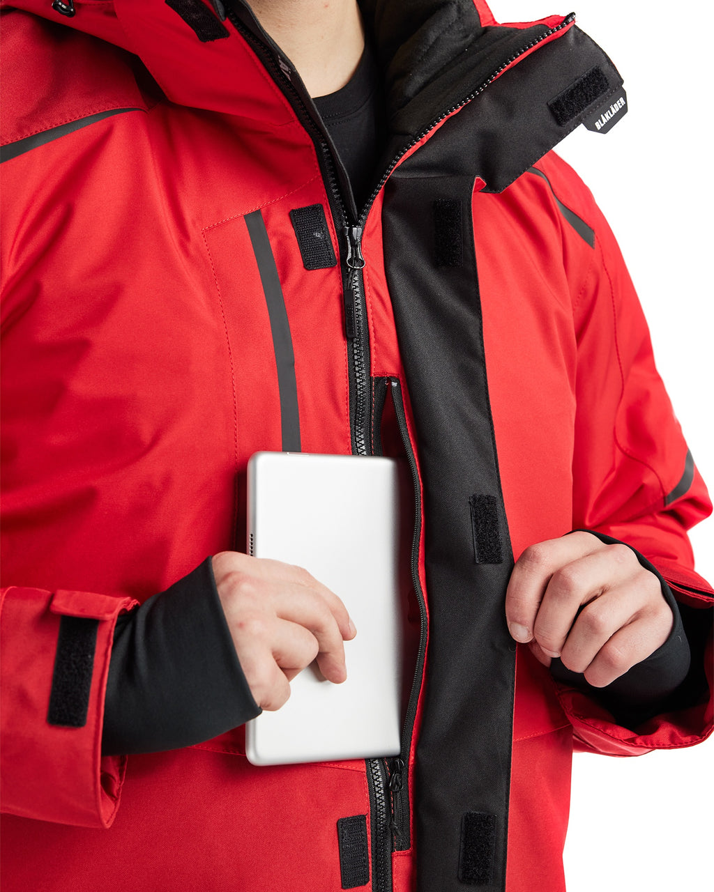 Blaklader Winter Jacket, Red/Dark Red (6)