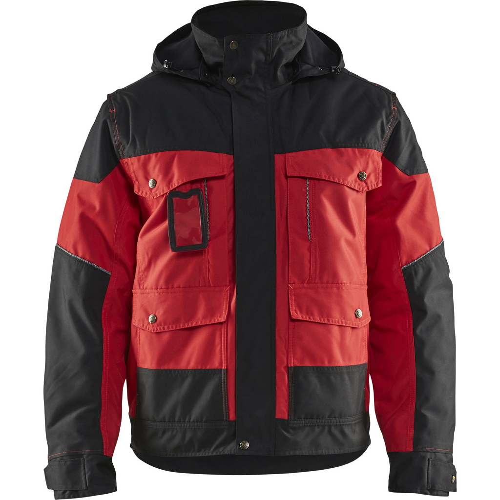 Blaklader Winter Jacket, Red/Black