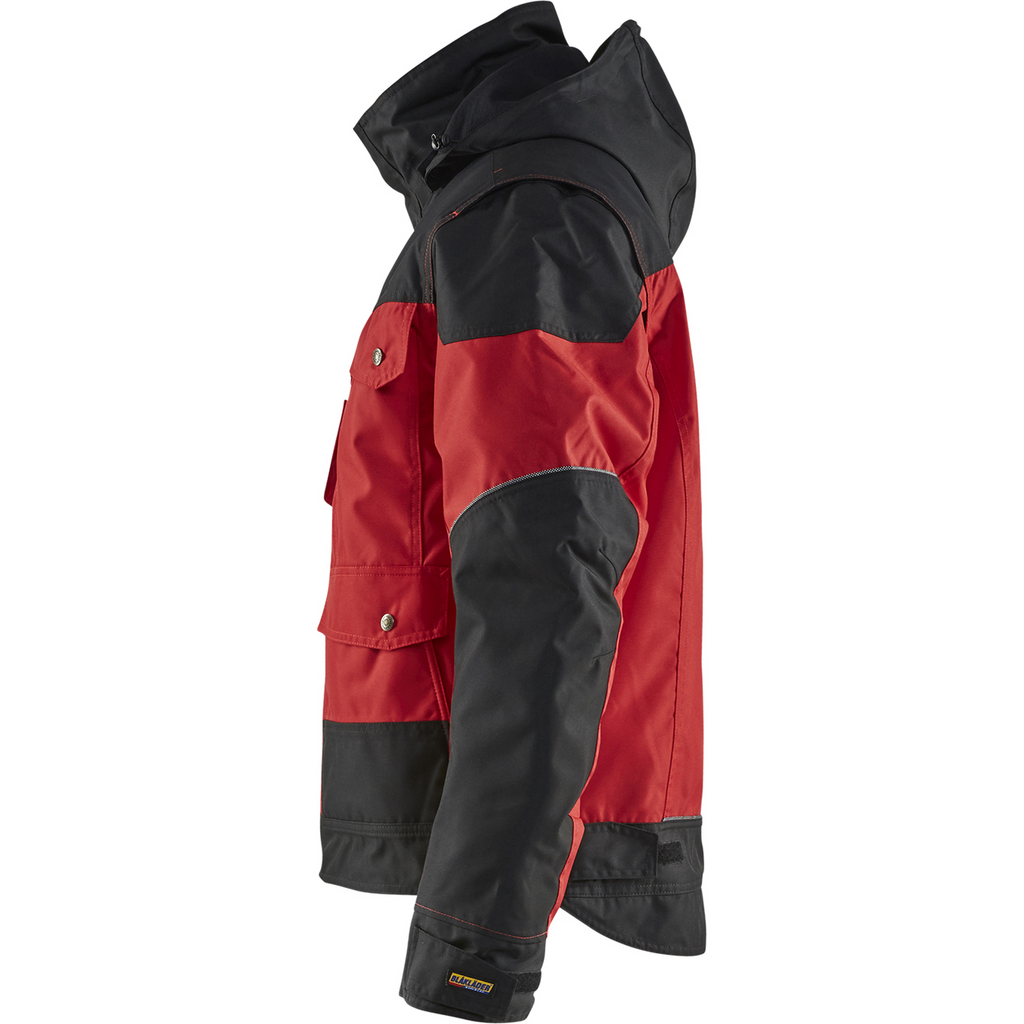 Blaklader Winter Jacket, Red/Black (3)