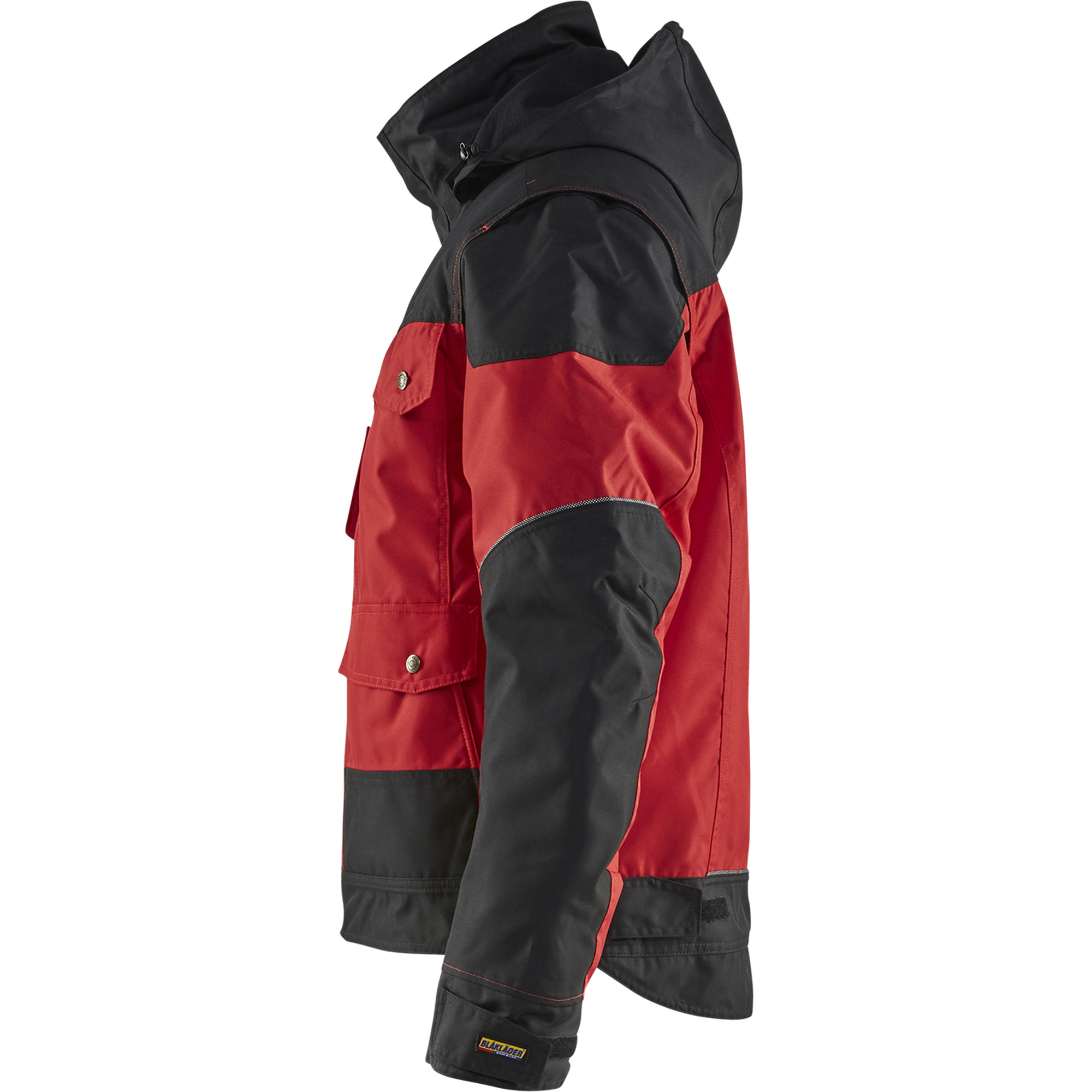 Blaklader Winter Jacket, Red/Black (3)