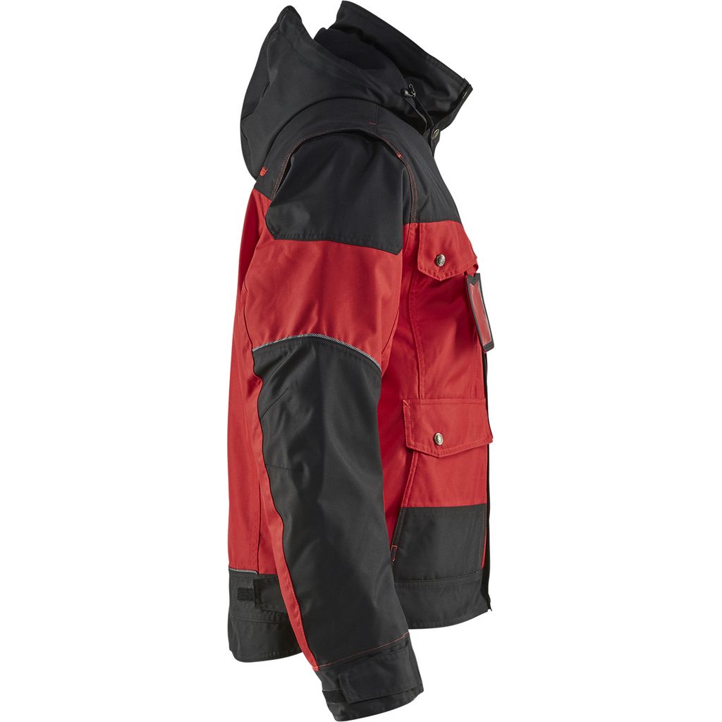 Blaklader Winter Jacket, Red/Black (2)