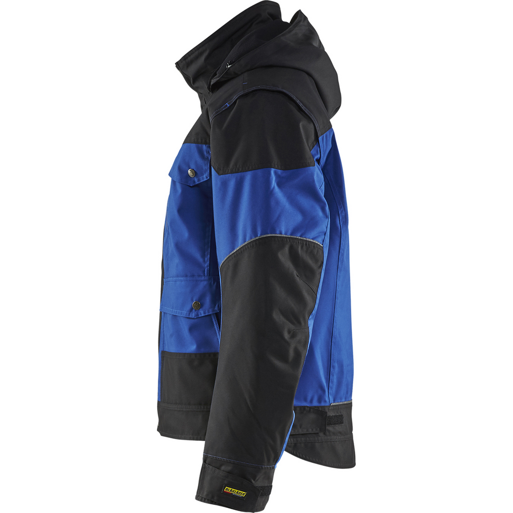 Blaklader Winter Jacket, Cornflower Blue/Black (3)