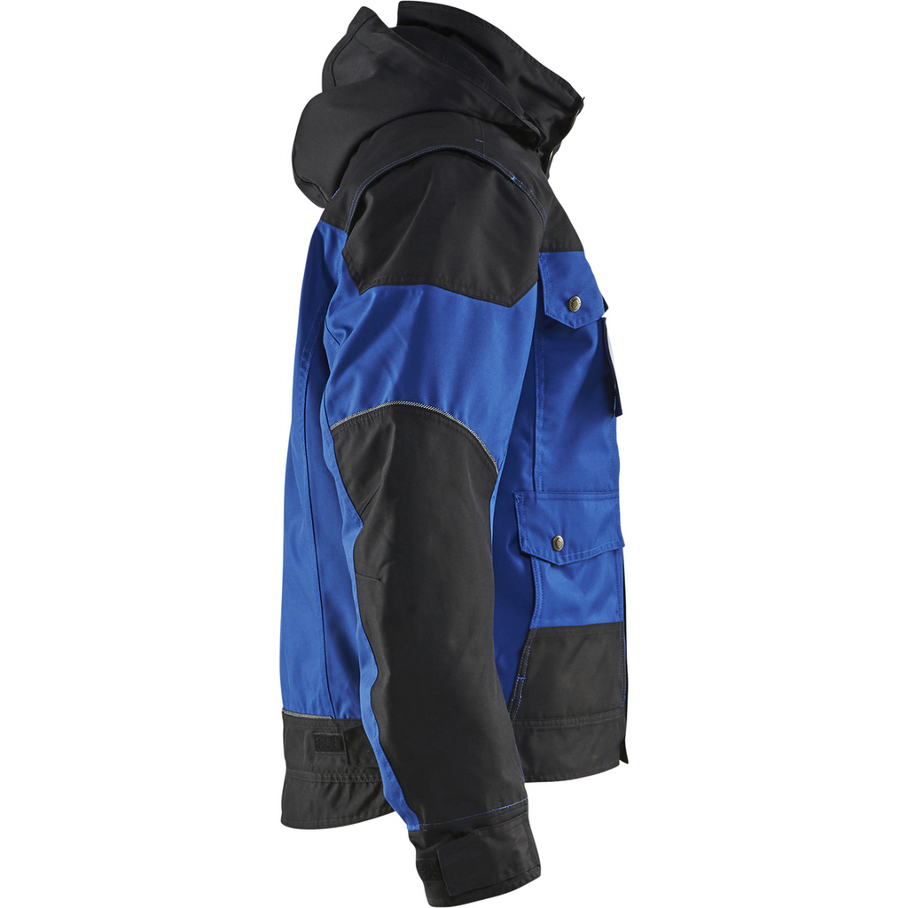 Blaklader Winter Jacket, Cornflower Blue/Black (2)