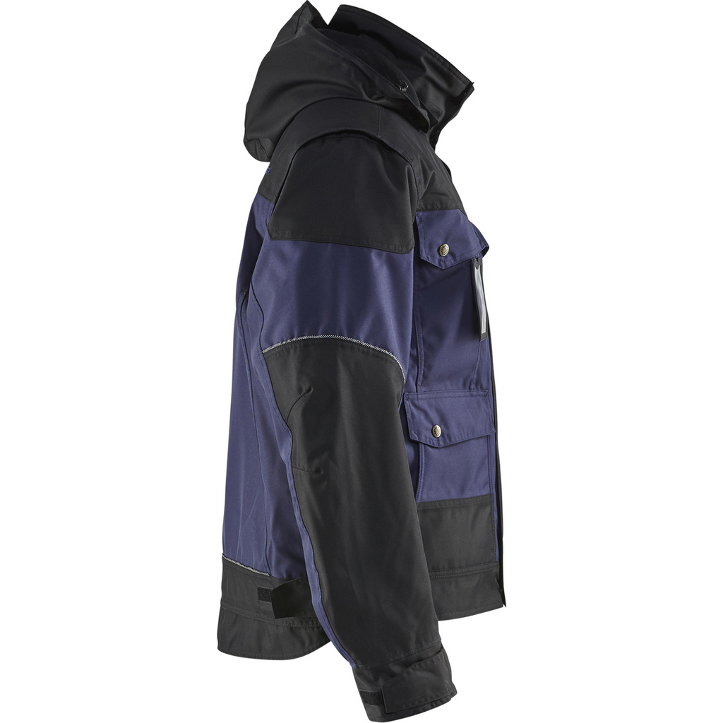 Blaklader Winter Jacket, Navy Blue/Black (2)