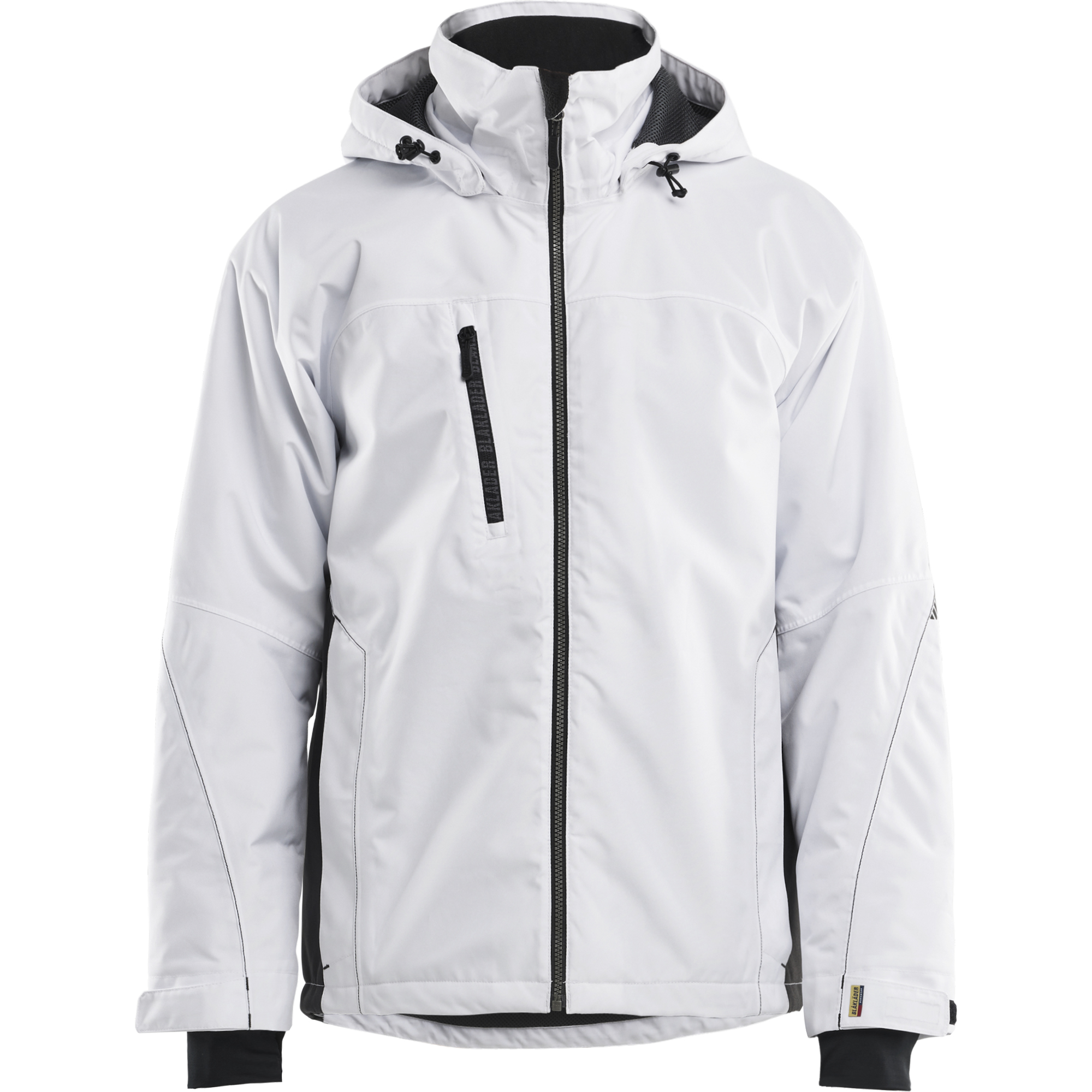 Blaklader Lined Lightweight Winter Jacket, White/Dark Grey