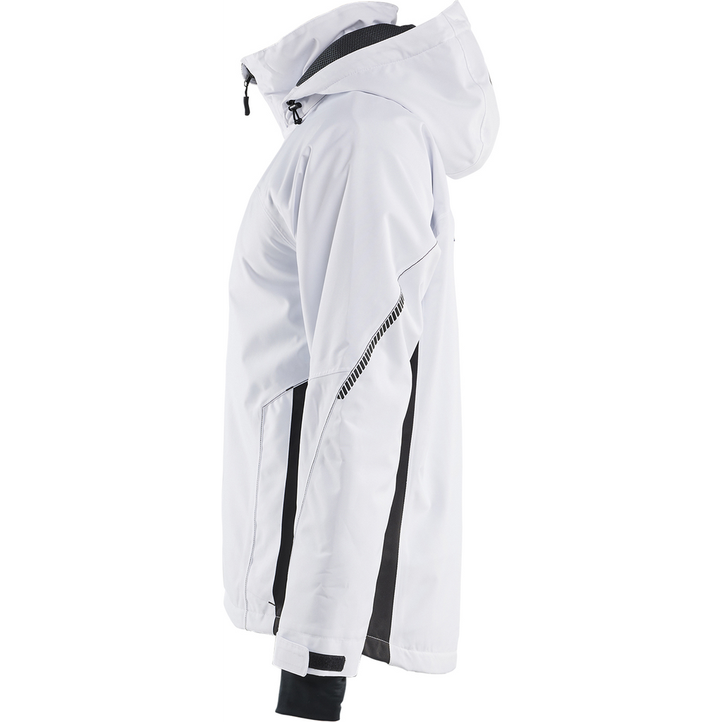 Blaklader Lined Lightweight Winter Jacket, White/Dark Grey (3)