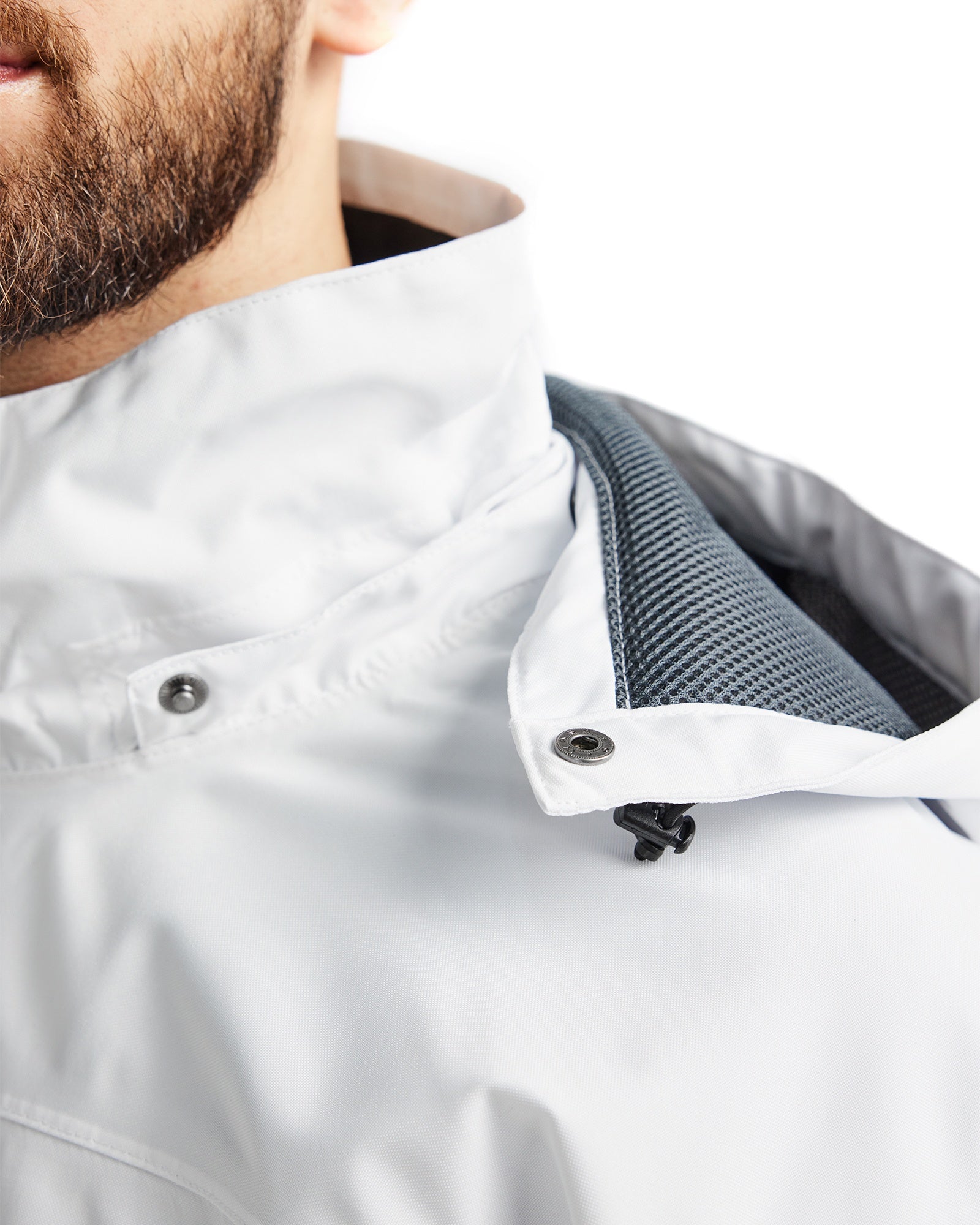 Blaklader Lined Lightweight Winter Jacket, White/Dark Grey (6)
