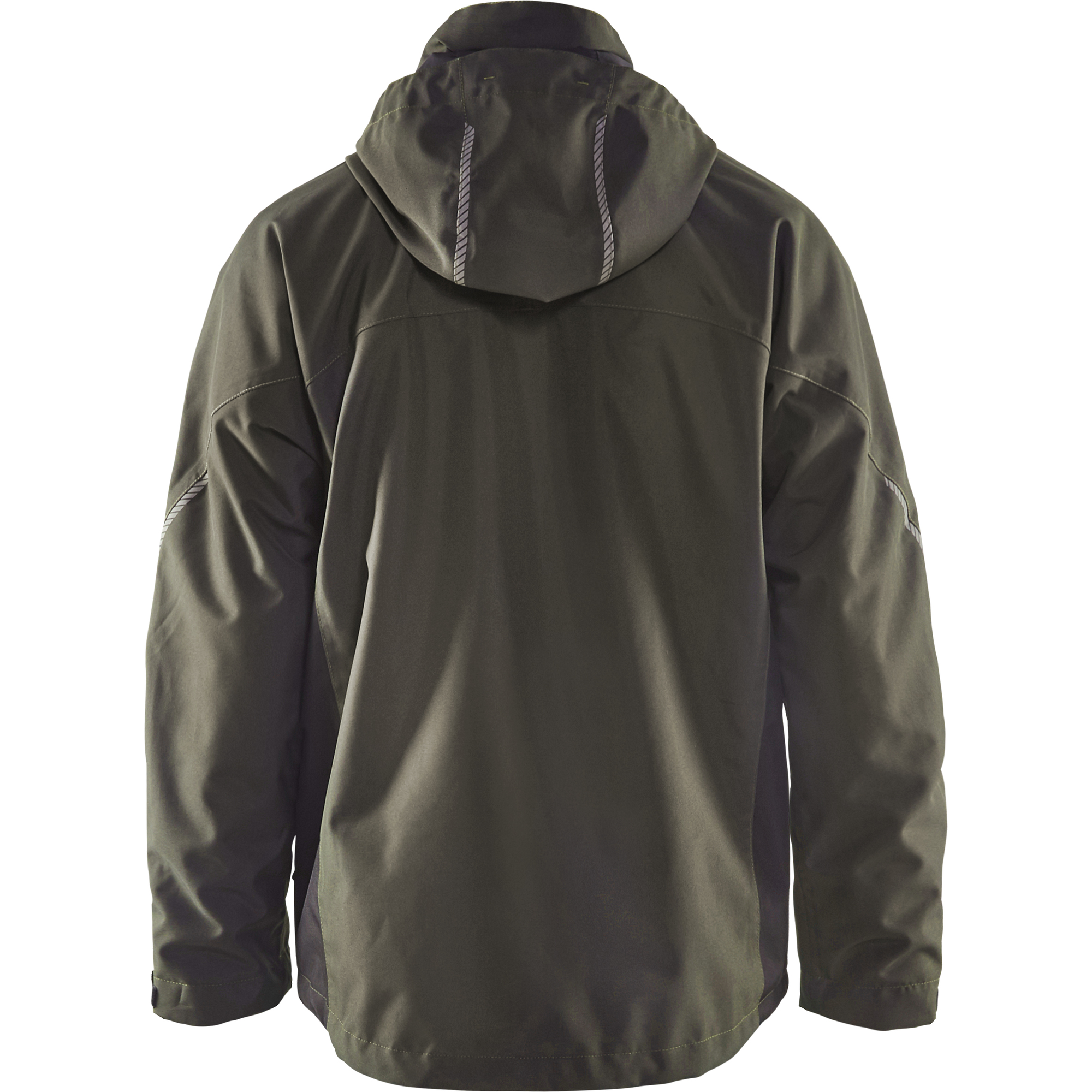 Blaklader Lined Lightweight Winter Jacket, Dark Olive Green/Black (4)