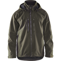 Blaklader Lined Lightweight Winter Jacket, Dark Olive Green/Black