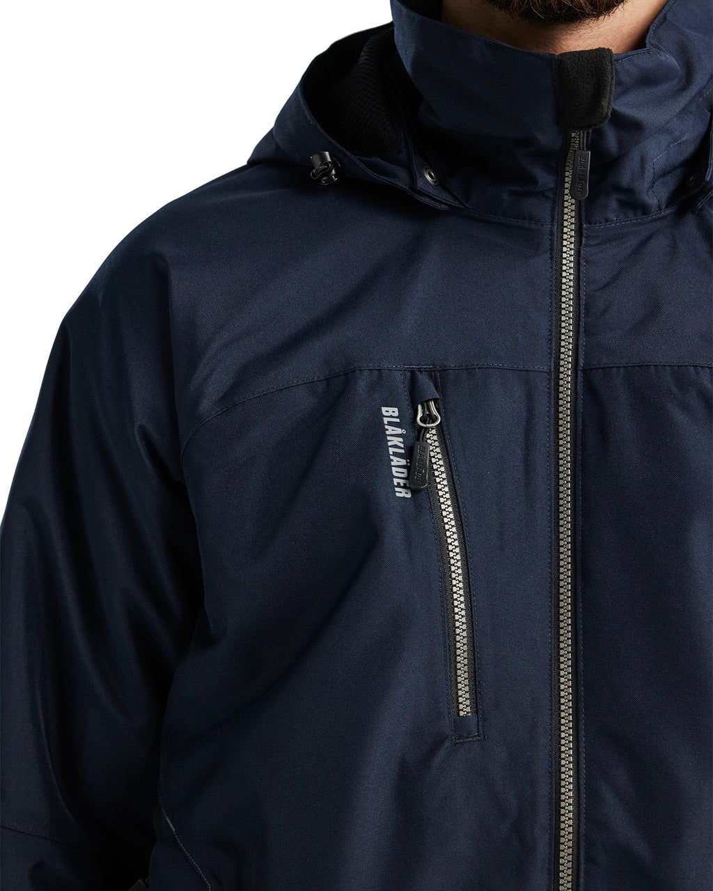 Blaklader Lined Lightweight Winter Jacket, Dark Navy/Black (6)