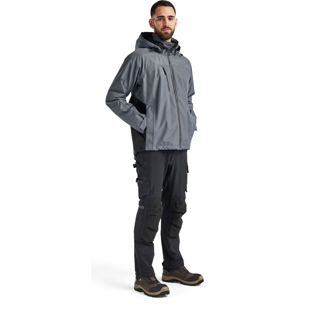 Blaklader Lined Lightweight Winter Jacket, Medium Grey/Black (5)