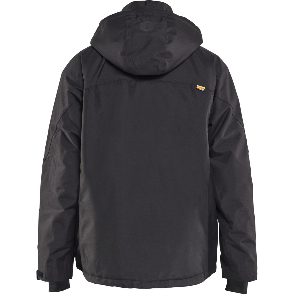 Blaklader Lined Lightweight Winter Jacket, Dark Grey/Black (4)