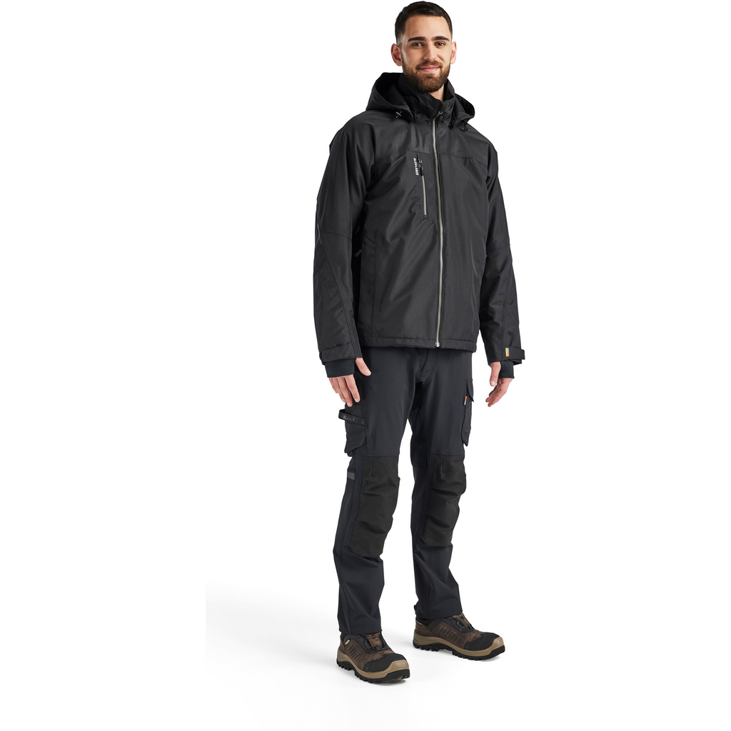 Blaklader Lined Lightweight Winter Jacket, Black (5)