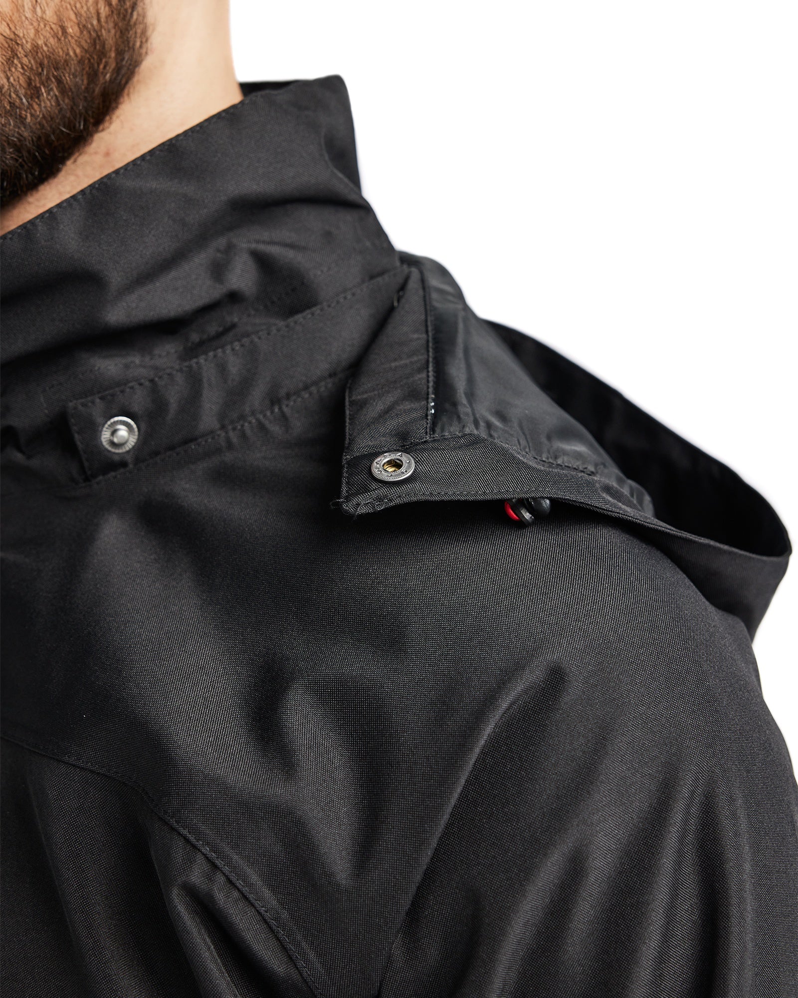 Blaklader Lined Lightweight Winter Jacket, Black/Red (5)
