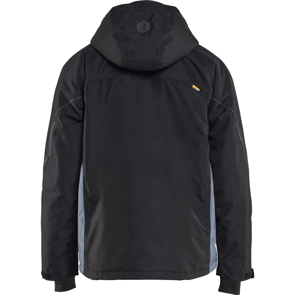 Blaklader Lined Lightweight Winter Jacket, Black/Grey (4)